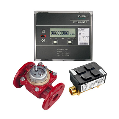 Фото Лічильник тепла Scylar INT - E для комбінованих систем опалення / гарячого водопостачання