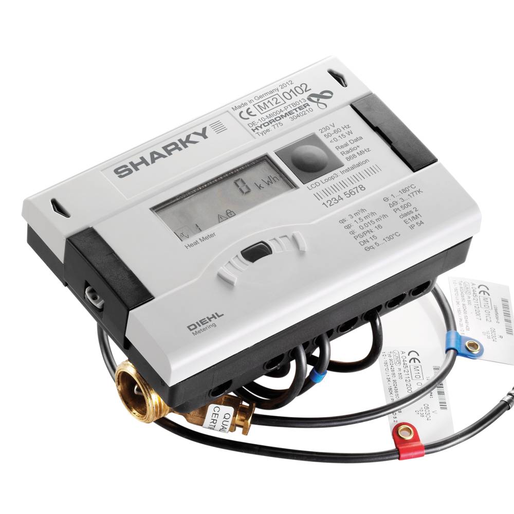 Фото Ультразвуковий лічильник тепла / холоду SHARKY 775 для закритих систем опалення / кондиціювання
